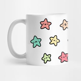 Colorful emotional stars Mug